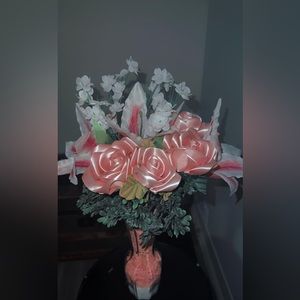 Pretty in pink rose arrangement